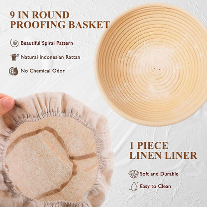Sourdough Bread Baking Supplies Making Tools Starter Kit Set