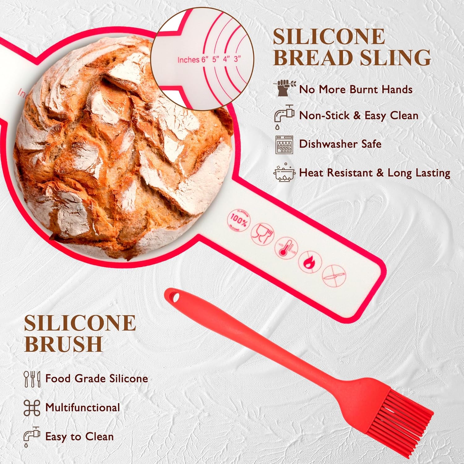 Sourdough Bread Baking Supplies Making Tools Starter Kit Set