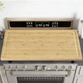 30"x20"  Bamboo Cutting Board Stovetop Cover with 4 Removable Feet